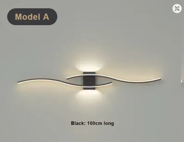 Moderne LED Wandlamp – Stijlvolle Verlichting voor Slaapkamer & Woonkamer
