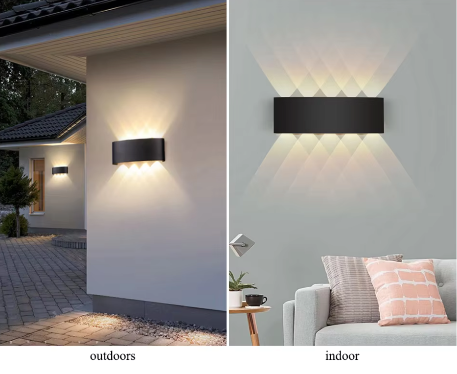 UniLights Waterdichte LED Wandlamp – Stijlvolle Verlichting voor Binnen en Buiten
