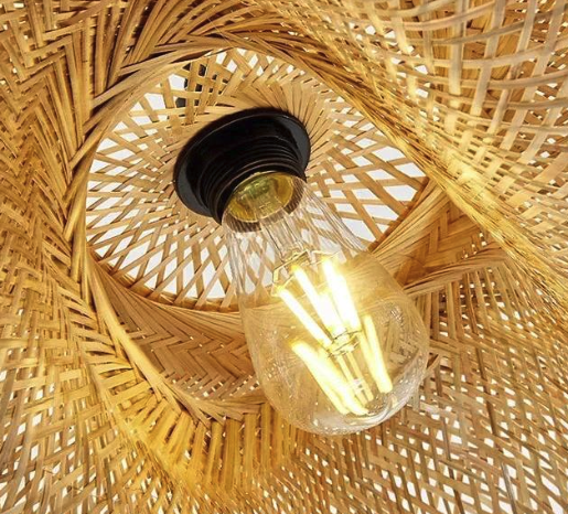 Tokyo Plafondlamp - Handgeweven Japanse Hanglamp van Bamboe