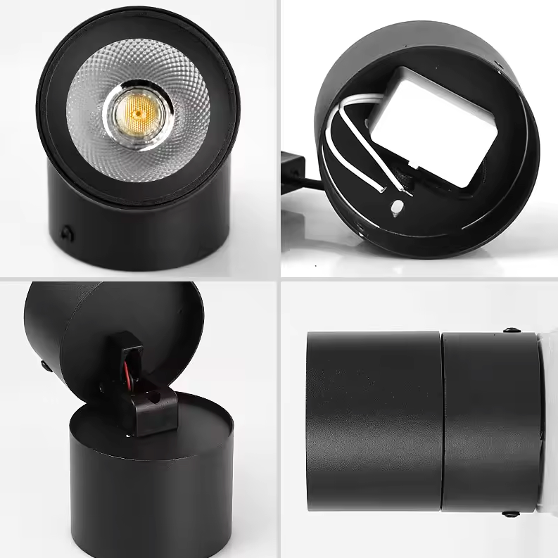 LED Plafondspots – Verstelbare Spotlamp voor Binnenverlichting – Zwart of Wit