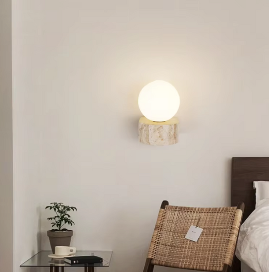 Naoto Wabi-Sabi Wandlamp – Japanse Retro Design Lamp