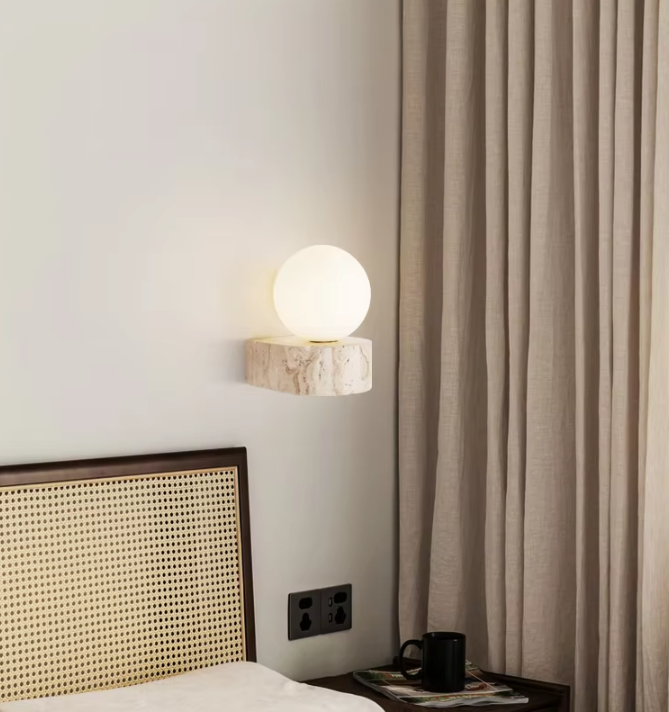 Naoto Wabi-Sabi Wandlamp – Japanse Retro Design Lamp