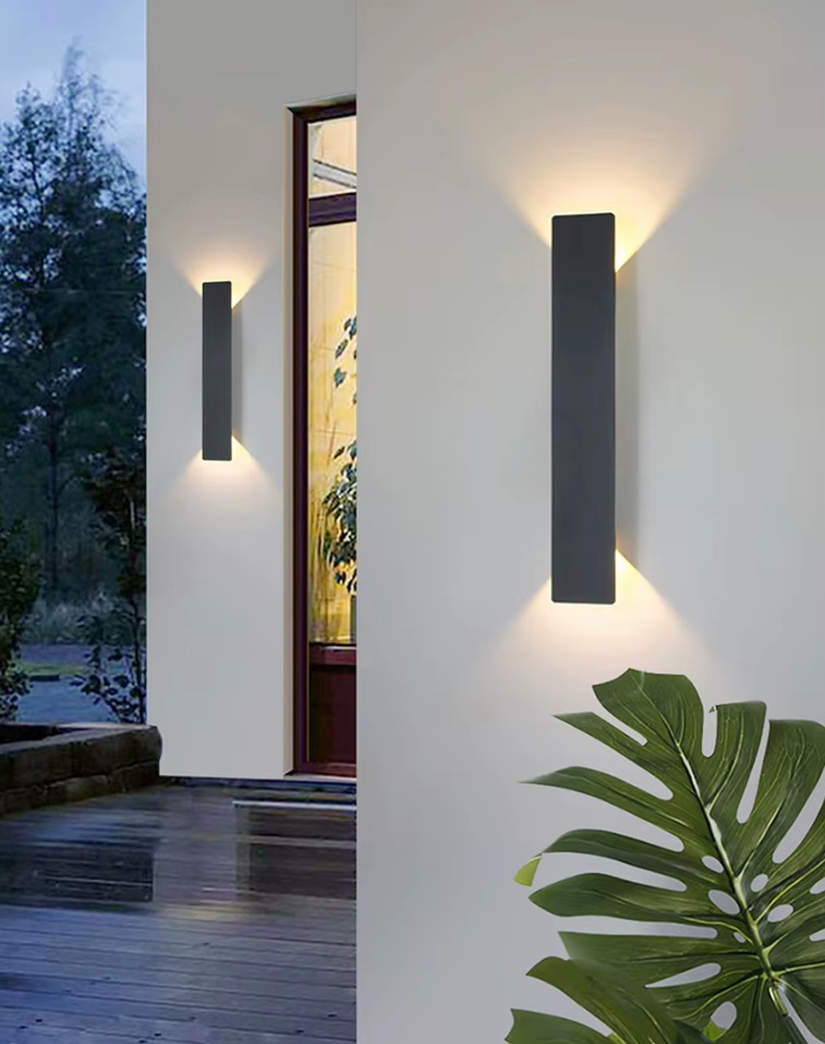 UniLights Waterdichte LED Wandlamp – Stijlvolle Buitenverlichting met Ingebouwde LED