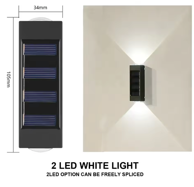 UniLight Buitenlamp op Zonne-energie – Stijlvolle en Duurzame Buitenverlichting