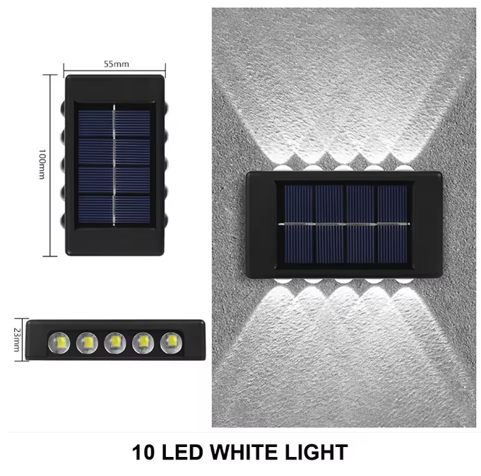 UniLight Buitenlamp op Zonne-energie – Stijlvolle en Duurzame Buitenverlichting