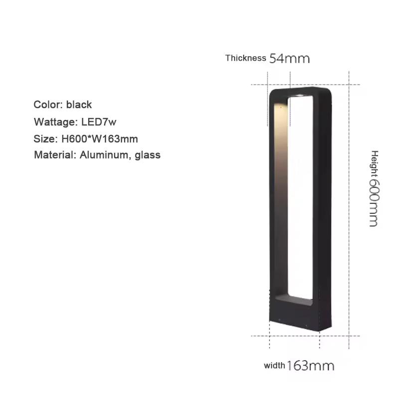 Moderne LED Tuinverlichting – Waterdichte Gazonlamp