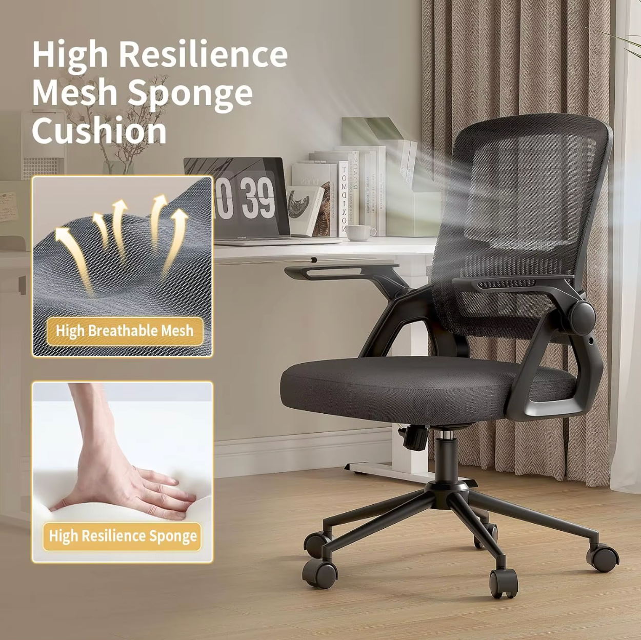 Sedia Ergonomische Bureaustoel – Comfort en Functionaliteit voor Thuis en Kantoor