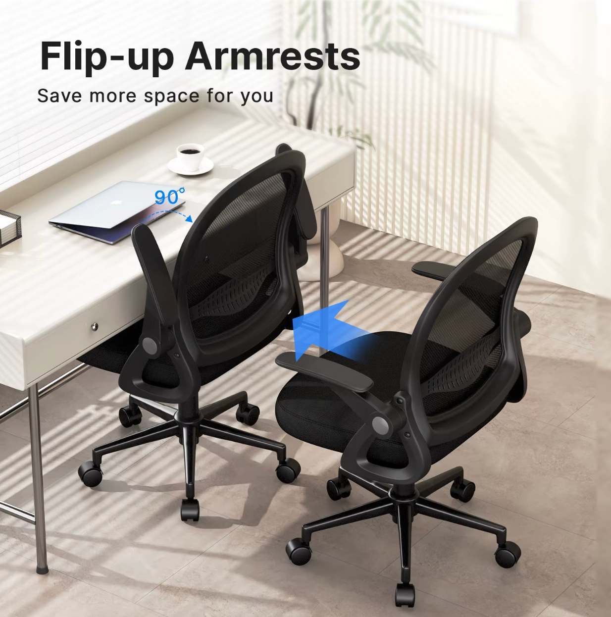 Sedia V2 Ergonomische Bureaustoel - Zwart