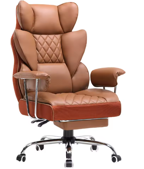 Ergonomische Gamingstoel – Pocketvering – Voetsteun – Lendensteun