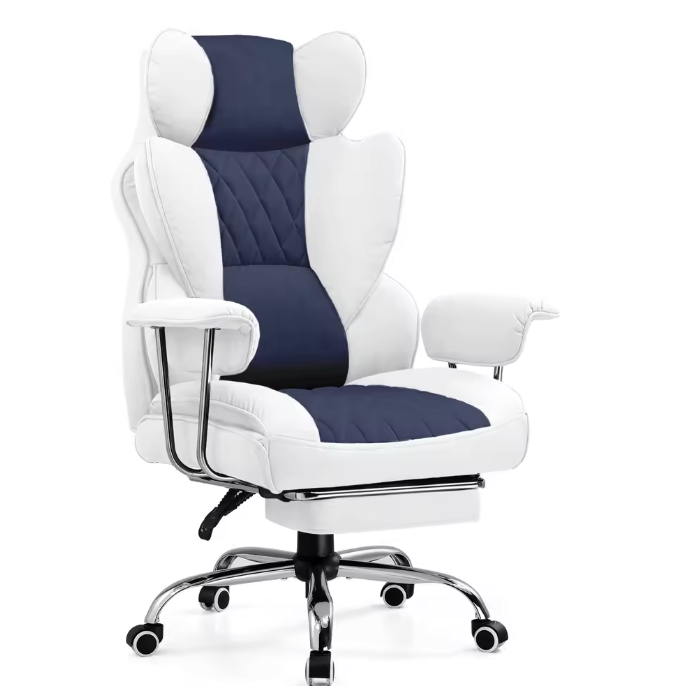 Ergonomische Gamingstoel – Pocketvering – Voetsteun – Lendensteun