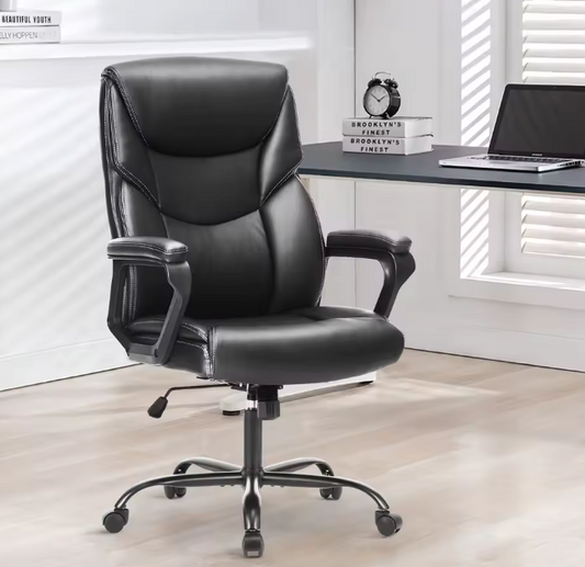 Ergonomische Gamingstoel – PU Leer – Met Lendensteun en Armleuningen