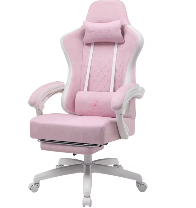 Gamingstoel met Zakvering & Voetsteun – Ergonomisch & Comfortabel