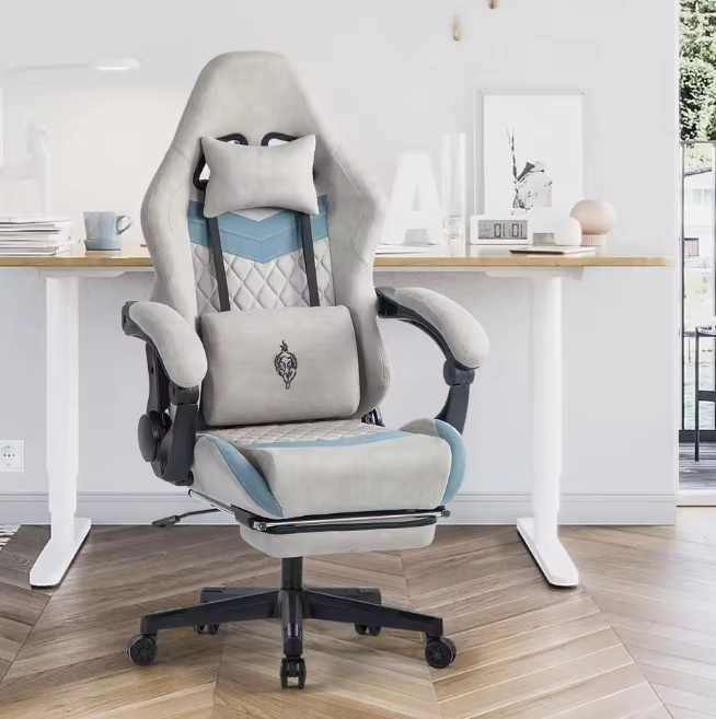 Ergonomische Gamingstoel – Ademend, met Voetsteun & 150 kg Draagkracht