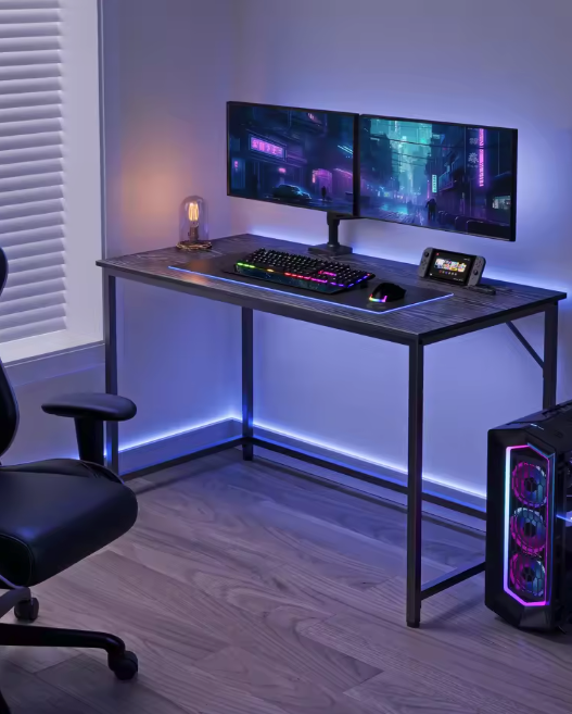 Industrieel Bureau 120x60 cm – Compact & Stevig Design