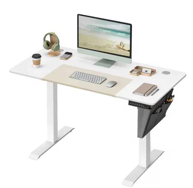 Elektrisch Zit-Sta Bureau 120 cm – Met Organizer & Geheugen