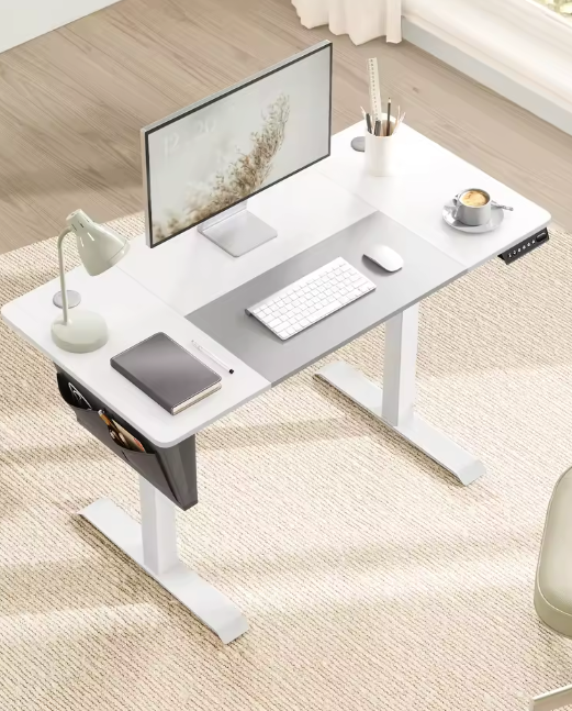 Elektrisch Zit-Sta Bureau 120 cm – Met Organizer & Geheugen