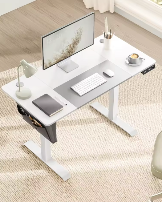 Elektrisch Zit-Sta Bureau 120 cm – Met Organizer & Geheugen