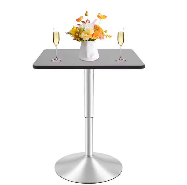 Verstelbare Vierkante Bartafel – 360° Draaibaar & Modern Design