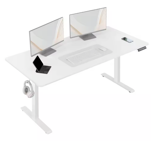 Elektrisch zit-sta bureau – met geheugen en USB-poort