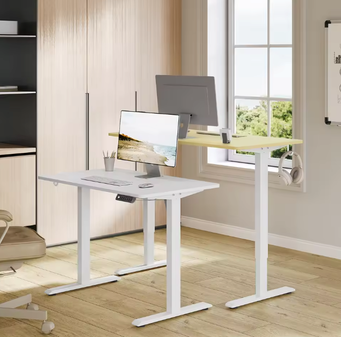 Elektrisch zit-sta bureau – met geheugen en USB-poort