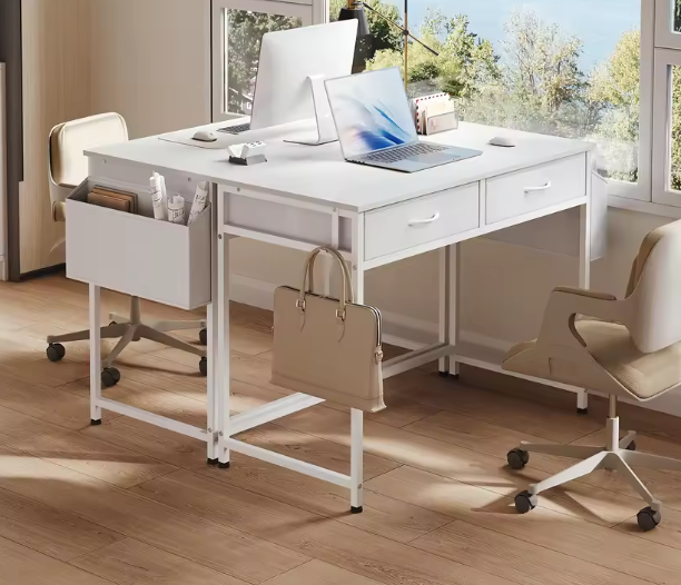 Set van 2 Draagbare Zero Gravity Strandstoelen – Verstelbare Camping Stoelen met Koeltas, Opbergtas en Bekerhouder, Perfect voor Buiten, Tuin of Strand