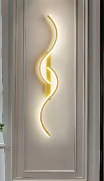 Moderne LED Wandlamp – Minimalistische Lange Strip Wandverlichting
