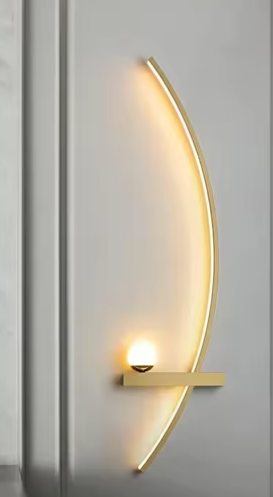 Moderne LED Wandlamp – Minimalistische Strepen Wandverlichting