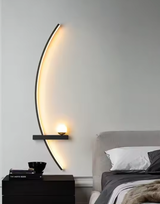 Moderne LED Wandlamp – Minimalistische Strepen Wandverlichting