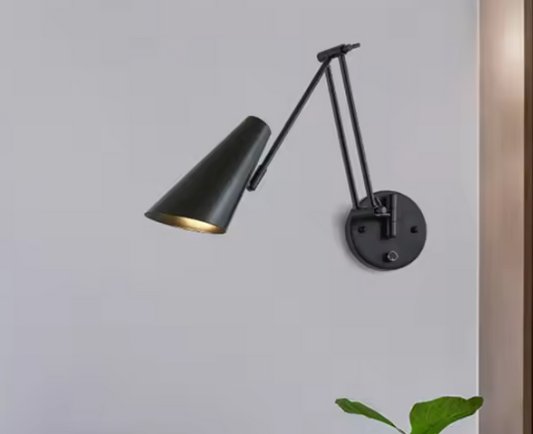 Dimbare LED Wandlamp – Moderne Opklapbare Leeslamp met Telescopische Arm