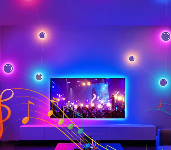 LED RGB Wandlamp – Creatieve Constellatie Verlichting met APP & Muzieksync