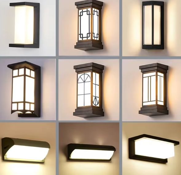 LED Buitenwandlamp – Waterdicht IP66 & Bewegingssensor, Tuin- en Verandaverlichting