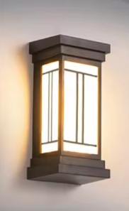 LED Buitenwandlamp – Waterdicht IP66 & Bewegingssensor, Tuin- en Verandaverlichting