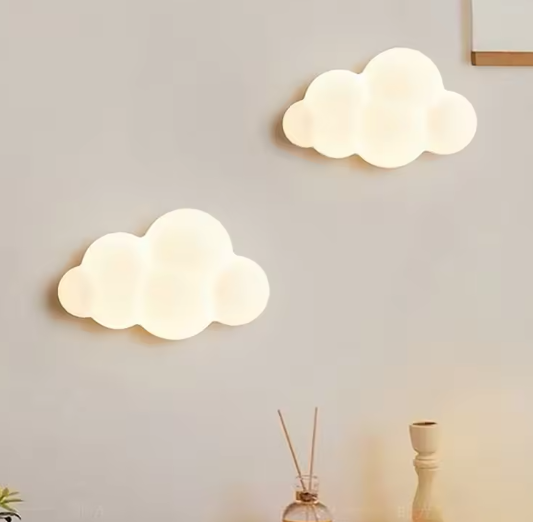 Wolk & Ster Wandlamp – Kinderkamer Verlichting, Sfeervol & Schattig
