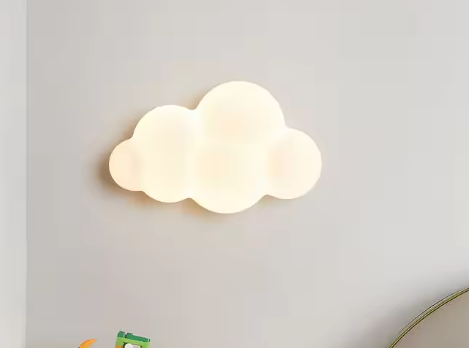 Wolk & Ster Wandlamp – Kinderkamer Verlichting, Sfeervol & Schattig