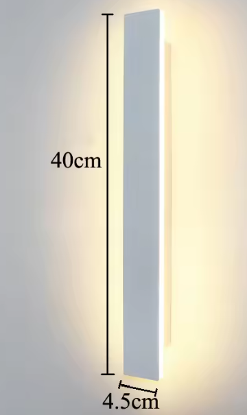 Moderne LED Lijn Wandlamp – 40 cm Minimalistisch Design 15W