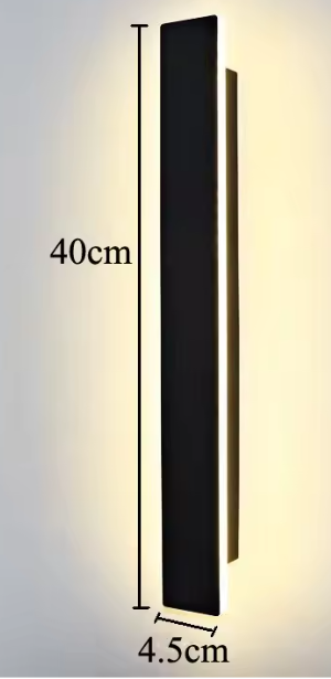 Moderne LED Lijn Wandlamp – 40 cm Minimalistisch Design 15W