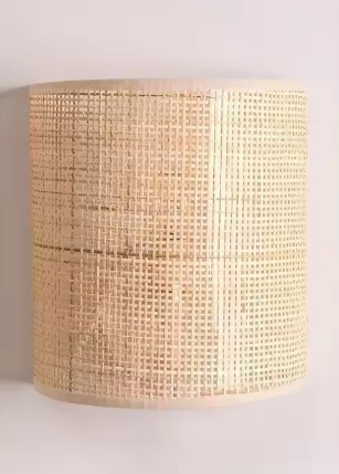 Boho Wandlamp – Handgeweven Henneptouw, Retro & Natuurlijk Design, E27