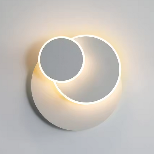 Moderne LED Wandlamp – 15W, 3-in-1 Eclipse Design, 350° Draaibaar