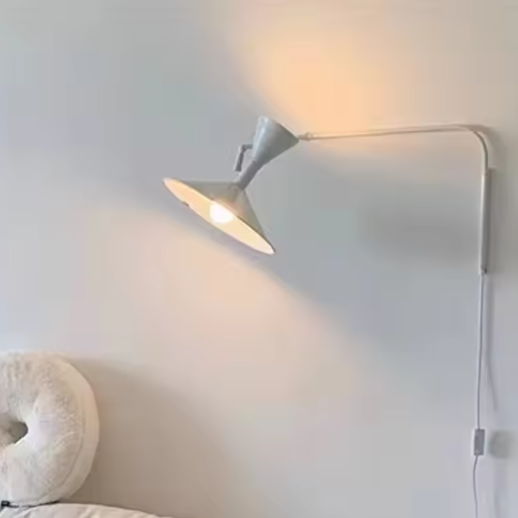 Industriële Wandlamp – Draaibaar Design voor Slaapkamer & Woonkamer