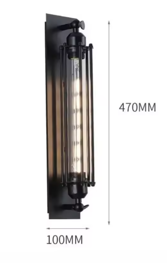 Retro Vintage Edison Wandlamp – Industriële LED E27 Binnenverlichting
