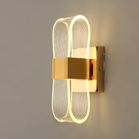 Nordic Luxe LED Wandlamp – Modern Aluminium Bed- & Sfeerverlichting