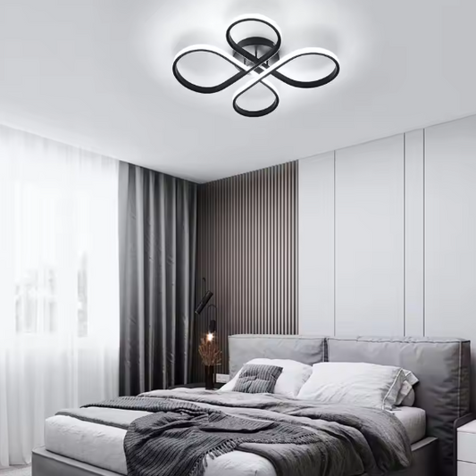 Moderne LED Plafondlamp – Bloemvormig Design 45W, 6500K Koel Wit