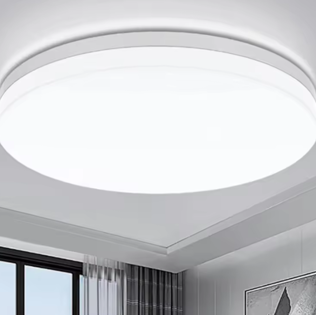 Ultradunne Ronde LED Plafondlamp – Modern & Energiezuinig voor Slaapkamer en Woonkamer