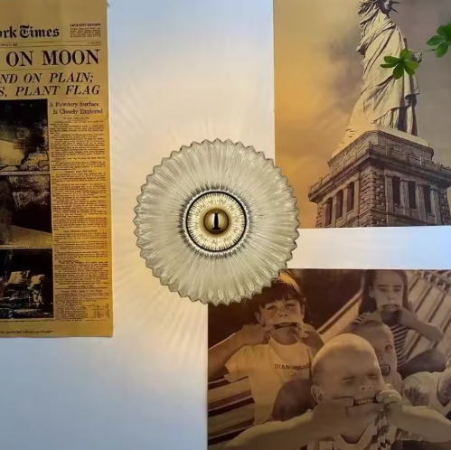 Glazen Wandlamp – Moderne LED Sfeerverlichting voor Woon- & Slaapkamer