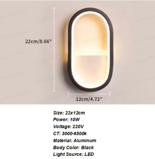 Moderne LED Wandlamp – Vierkant Design 20W, Wit Aluminium