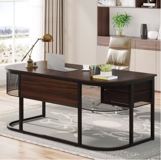 Groot Directiebureau met 4 Lades – 160 cm Werkblad & Industrieel Design