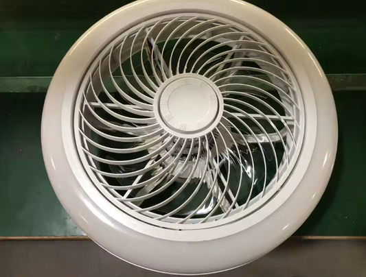 Bluetooth LED Plafondventilator met Muziek – 50W RGB & Dimbaar, 45 cm