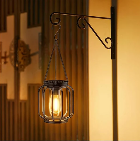 Solar LED Zonnelantaarn – Waterdicht, Warm Wit Licht & Automatische Sensor