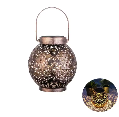 Zonnelantaarn Holle Bal – Solar Tuinverlichting, Hangend & Waterdicht