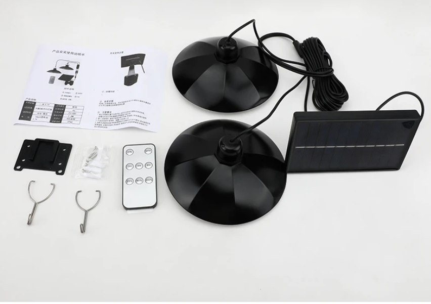 Solar Hanglamp met Afstandsbediening – LED Tuinlamp, Waterdicht & Energiezuinig